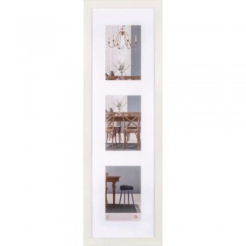 Photo frame Walther Fiorito, 3x10x15cm, white, Wood incl. Passepartout, EF315VW Photo frame Walther Fiorito, 3x10x15cm, white, Wood incl. Passepartout, EF315VW