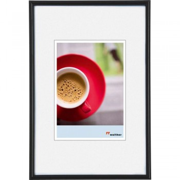 Photo frame Walther Galeria, 13x18cm, black, Resin, KB318H