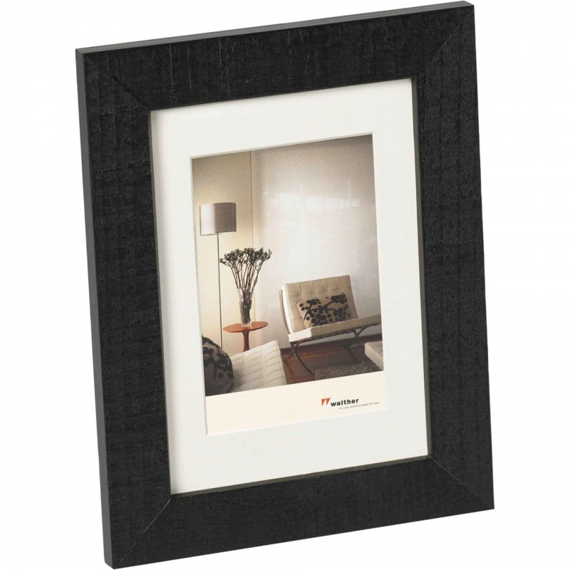 Okvir za fotografije Walther Home, 10x15cm, črn, lesen, HO015B (D-733103)