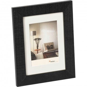 Okvir za fotografije Walther Home, 10x15cm, črn, lesen, HO015B