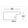 Okvir za fotografije Walther Home, 10x15cm, siv, lesen, HO015D Walther D-733068
