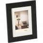 Photo frame Walther Home, 15x20cm, black, wood, HO520B