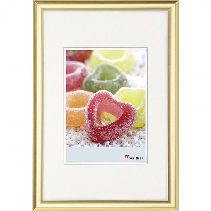 Okvir za fotografije Walther Trendstyle, 10x15cm, zlat, Resin, KP015G Walther D-887794