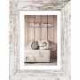 Photo frame ZEP Nelson 6, 13x18cm, white/brown, Wood, V21576