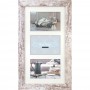 Okvir za fotografije ZEP Nelson 6 3Q, 3x10x15cm, lesen, belo/rjava, V23106