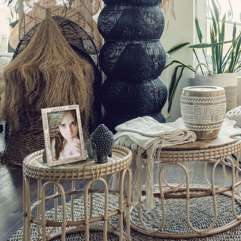 Okvir za fotografije ZEP Vivan 6, 13x18cm, belo/rjav, lesen, V33576 (D-804400)