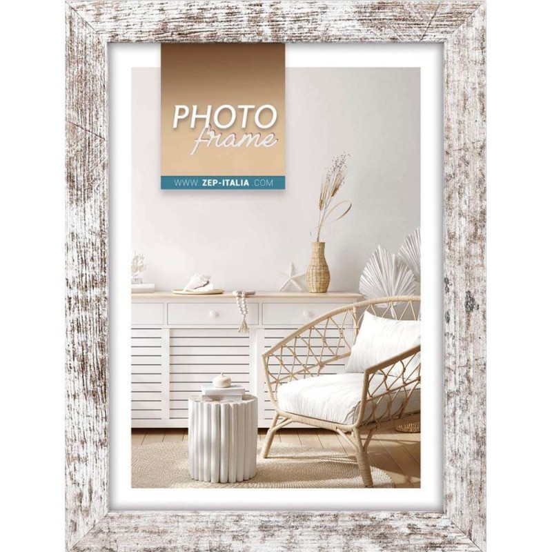 Okvir za fotografije ZEP Vivan 6, 20x30cm, belo/rjav, lesen, V33236 ZEP D-679366