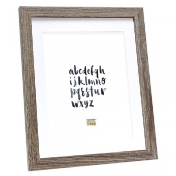 Photo frame Deknudt, 15x20cm, grey oak, wood with passepartout, S66KH3 P1 Photo frame Deknudt, 15x20cm, grey oak, wood with passepartout, S66KH3 P1