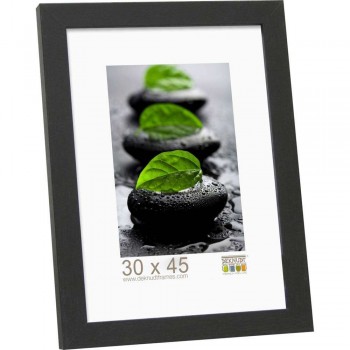Okvir za fotografijo Deknudt, 30x45cm, črn, lesen S44CF2