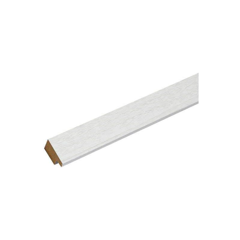 Photo frame Deknudt, 13x18cm, white, Wood with passepartout, S66KF1 P1 (D-847161)