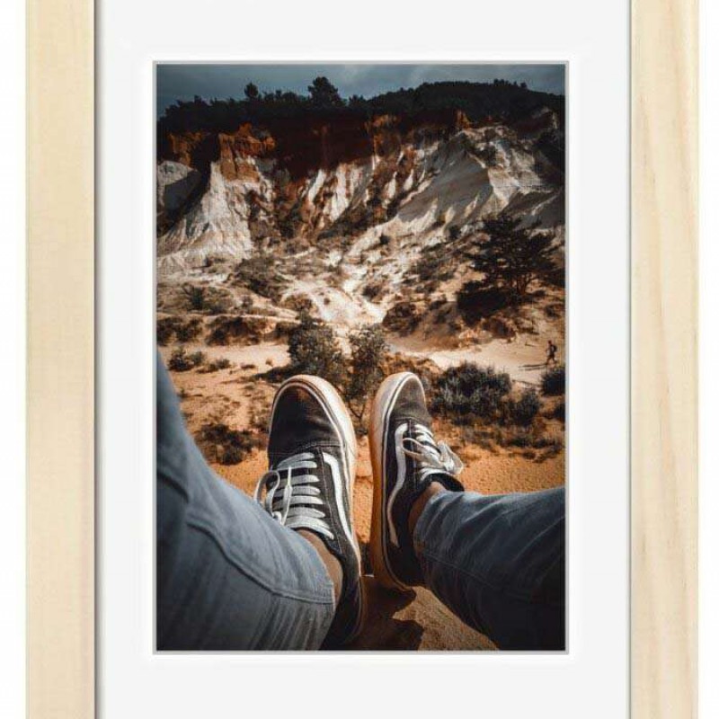 Okvir za slike Hama Bella, 10x15cm, bel, lesen, 31692 (D-736323-1)