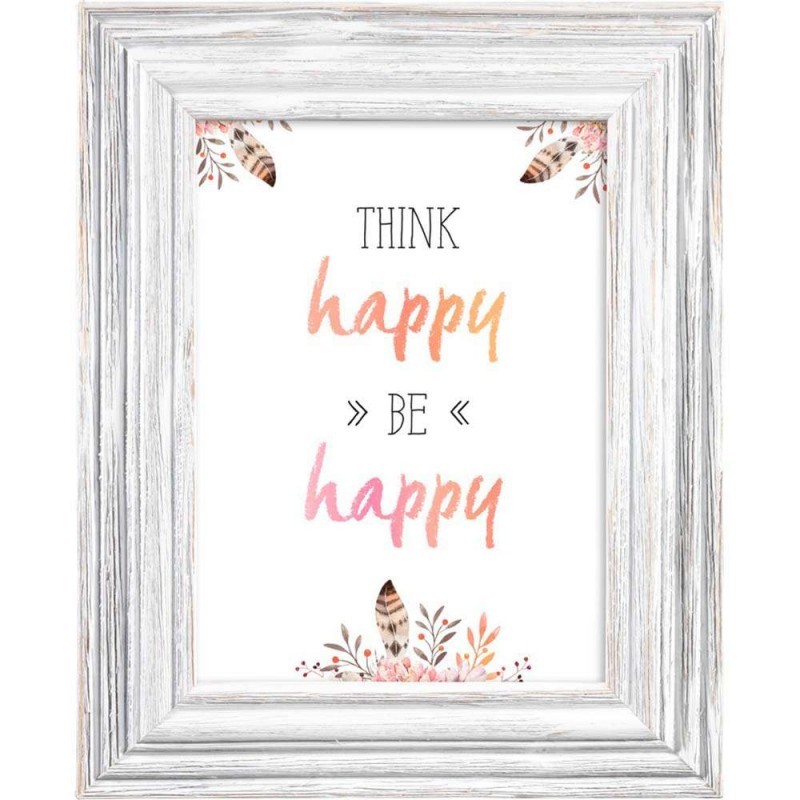 Photo frame Hama Pori, 13x18cm, white, portrait wooden frame, 59791 (D-387991)