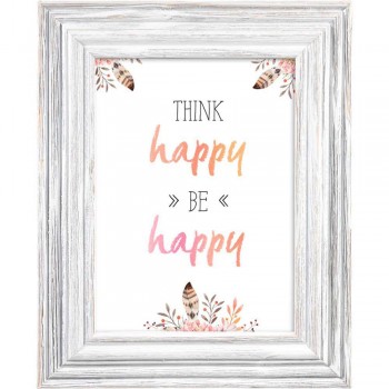 Photo frame Hama Pori, 13x18cm, white, portrait wooden frame, 59791