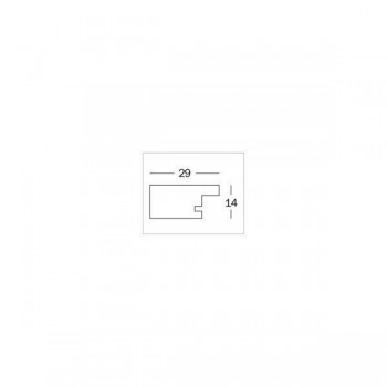 Okvir za slike Walther Home, 10x15cm, kremno bel, lesen, HO015W