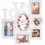 Okvir za slike ZEP Badalona Gallery 6 Photos Resin white XB28, ljubezen