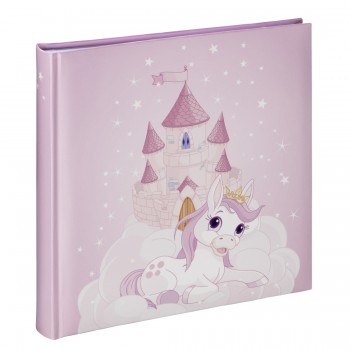 Childrens Photo Album Hama Joana Bookbound 25x25cm, 50 white Pages, Kids Album, 2368