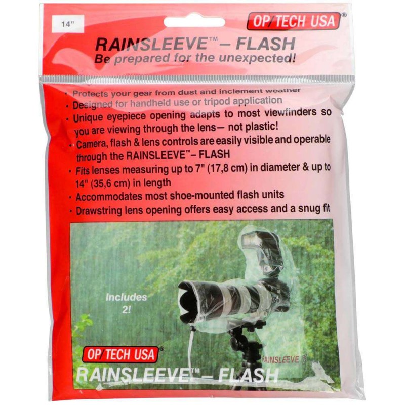 1x2 OP Tech Rain-Sleeve Flash OP/TECH9001142 OP Tech D-410025
