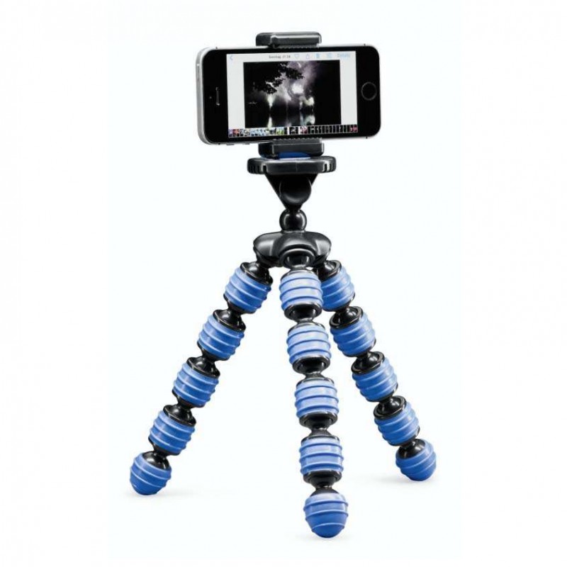 Selfie Stick gibljivo stojalo za fotoaparate Cullmann Alpha 350 mobil, modro Cullmann D-620510