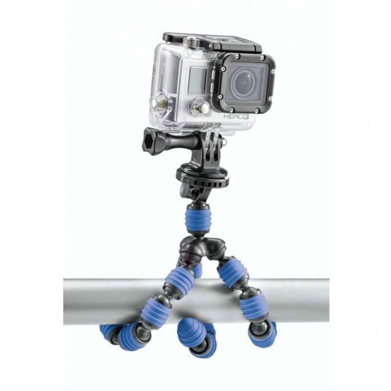 Selfie Stick gibljivo stojalo za fotoaparate Cullmann Alpha 350 mobil, modro Cullmann D-620510
