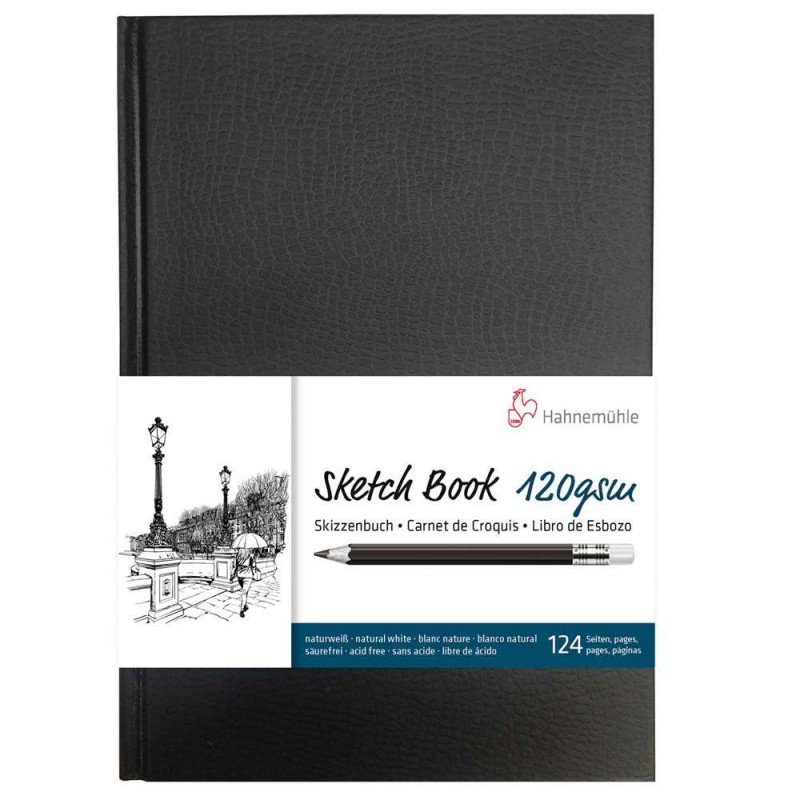 Hahnemühle Sketch Book A4 62 Sheets 120 g (D-801411)