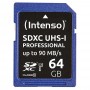 Spominska kartica Intenso SDXC 64GB Class 10 UHS-I Professional 3431490