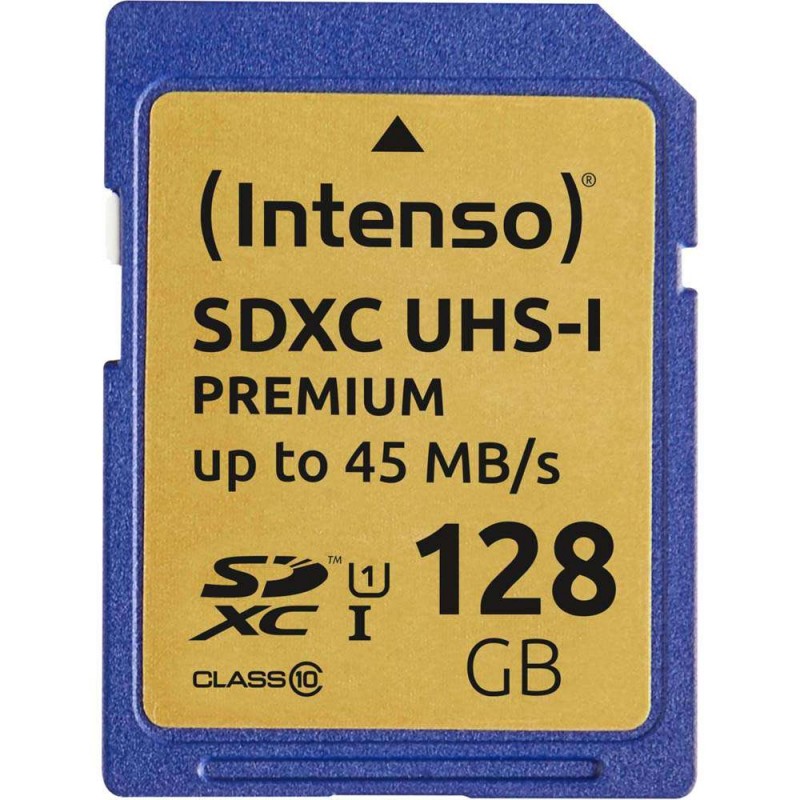 Spominska kartica Intenso SDXC Card 128GB Class 10 UHS-I Premium 3421491 Intenso D-367733