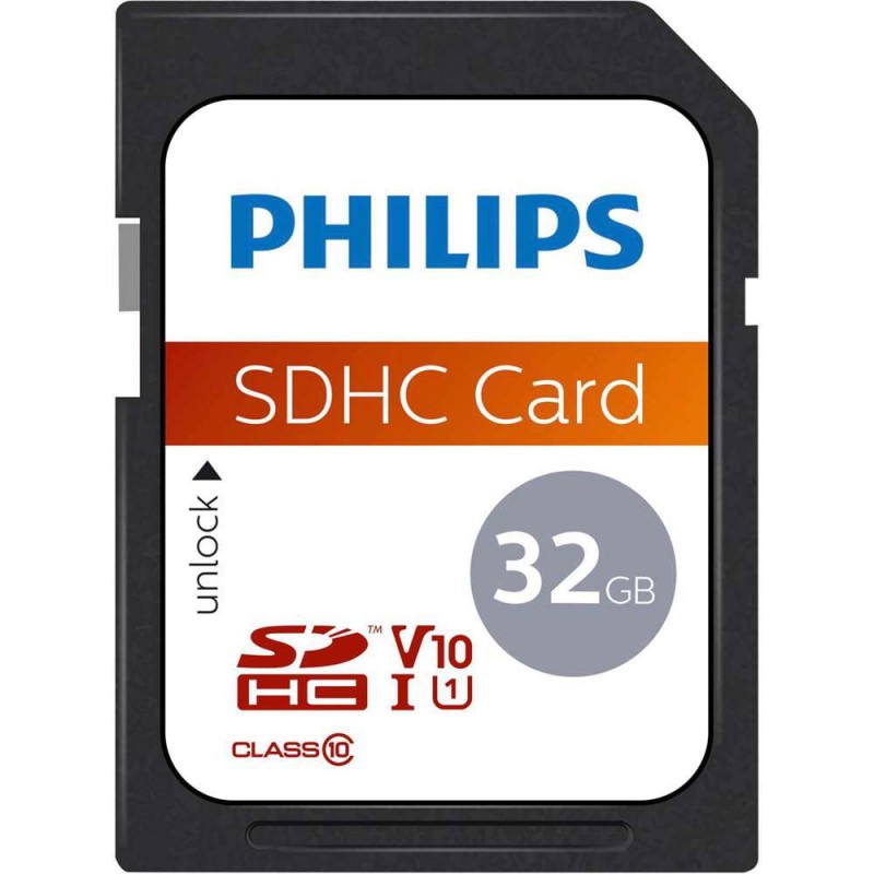 Spominska kartica Philips SDHC 32GB Class 10 UHS-I U1, FM32SD45B/00 Philips D-512367