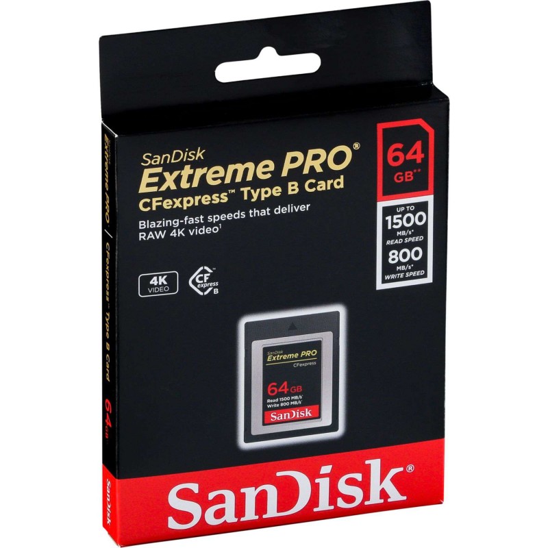 Memory card SanDisk CFAST 2.0 VPG130 64GB Extreme Pro SDCFSP-064G-G46D (D-723375)