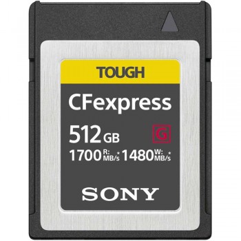 Memory card Sony CFexpress Type B 512GB CEBG512 Memory card Sony CFexpress Type B 512GB CEBG512