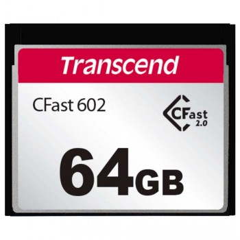 Spominska kartica Transcend CFast 2.0 CFX602 64GB TS64GCFX602 Spominska kartica Transcend CFast 2.0 CFX602 64GB TS64GCFX602