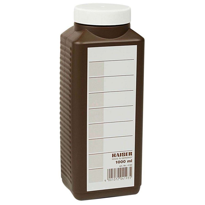 Kaiser Chemical Storage Bottle, 1000ml, brown, 4192 Kaiser D-759282