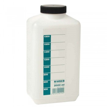 Kaiser Chemical Storage Bottle, 2000ml, white, 4194