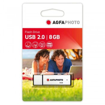 USB ključek AgfaPhoto USB 2.0 srebrni 8GB