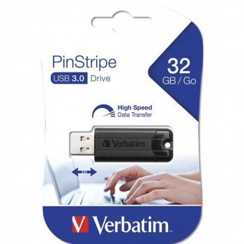 Verbatim Store n Go 32GB Pinstripe USB 3.2 black