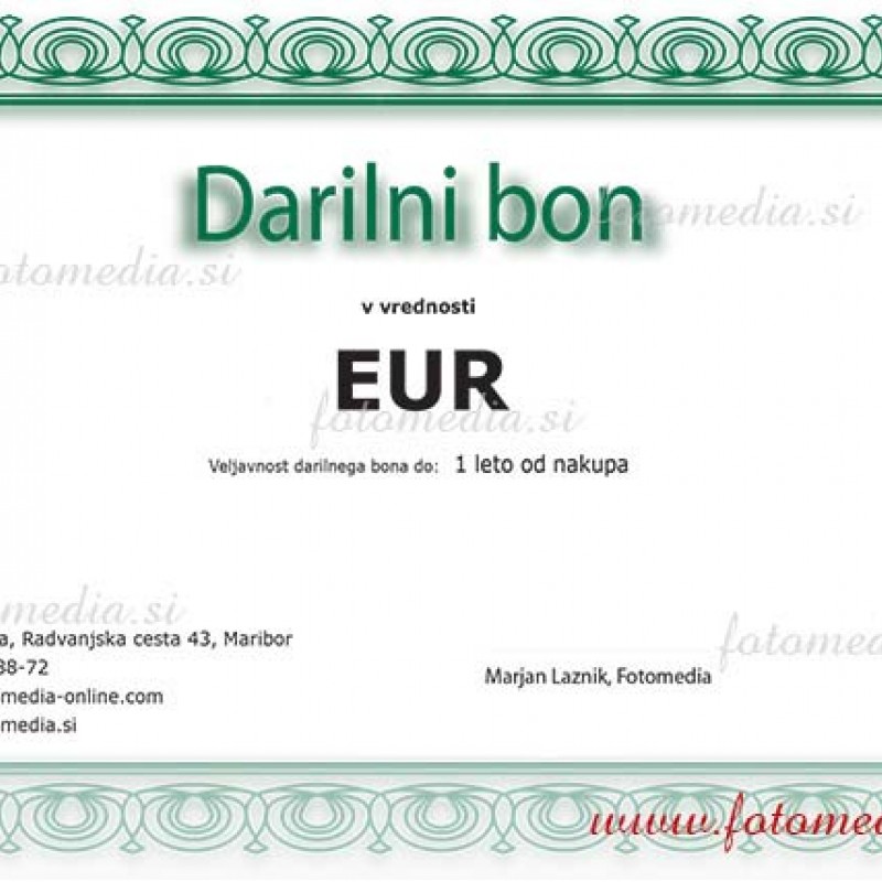 Gift voucher 50 Fotomedia 7771000000002
