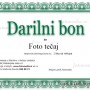 Darilni bon za Foto tečaj Digitalna fotografija 1 (20 urni)