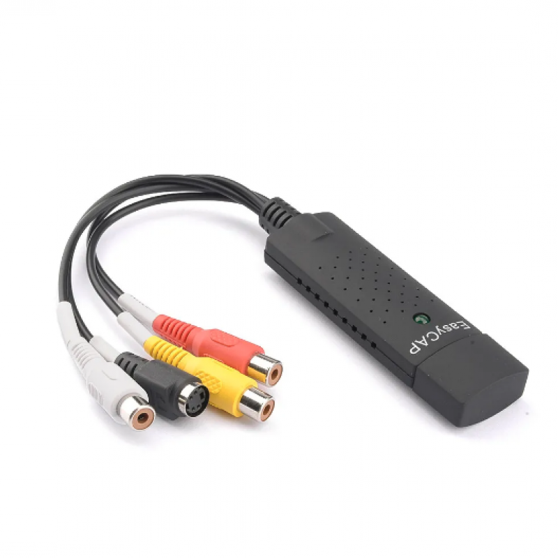EasyCAP USB 2.0 Video Capture Card Adapter With Audio For PS/XBOX 360/AV/VHS/DVT/CCTV Mainland China F-EasyCap