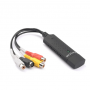 EasyCAP USB 2.0 Video Capture Card Adapter With Audio For PS/XBOX 360/AV/VHS/DVT/CCTV