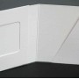 Mapa, etui, zgibanka, album za foto dokumente z okencem 3x4 cm in žepkom do velikosti 5 x 7 cm, paket 100 kom