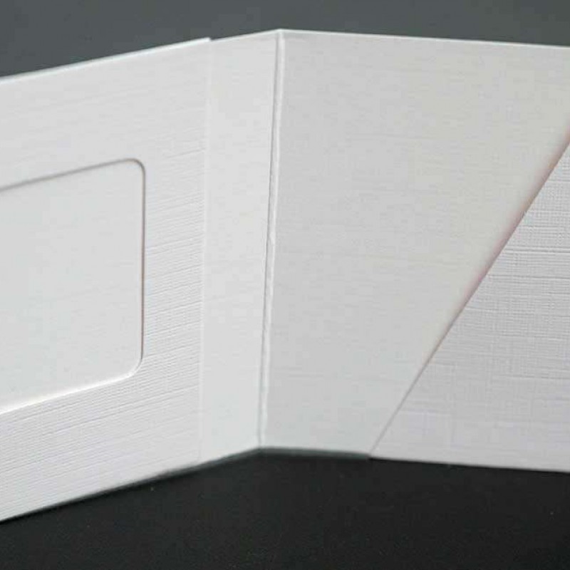 Photo folder for personal documents, album, white, up to 5x7 cm  F-100020