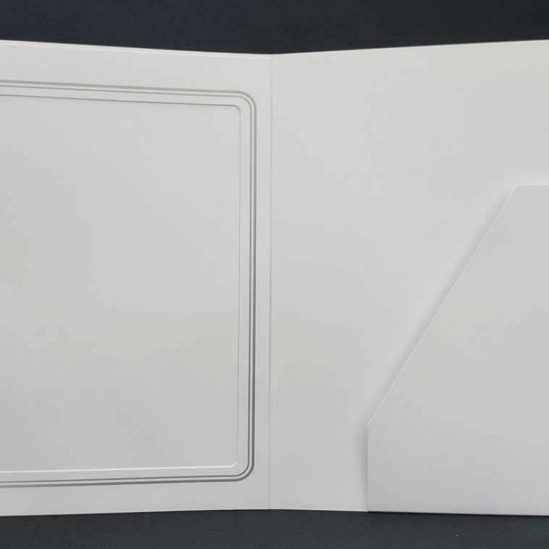 Folder, leaflet, album Communion, Portrait folders with passepartout 13x18 cm Fotomedia F-MAPA-Obhajilo-4