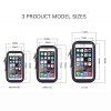 Phone holder for motorcycle or bicycle with waterproof case  F-100021