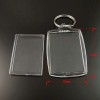 Pravokotni akrilni obesek za ključe s sliko 4x5,5 cm ZEP F-100017
