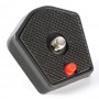 Quick Release Plate 1/4 Inch for Manfrotto 7321YB, MKC3-H01, MKC3-H02 Pan Head