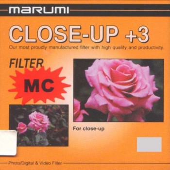 Close-Up +3 filter for 77mm lenses, Marumi MC Close-Up +3 filter for 77mm lenses, Marumi MC
